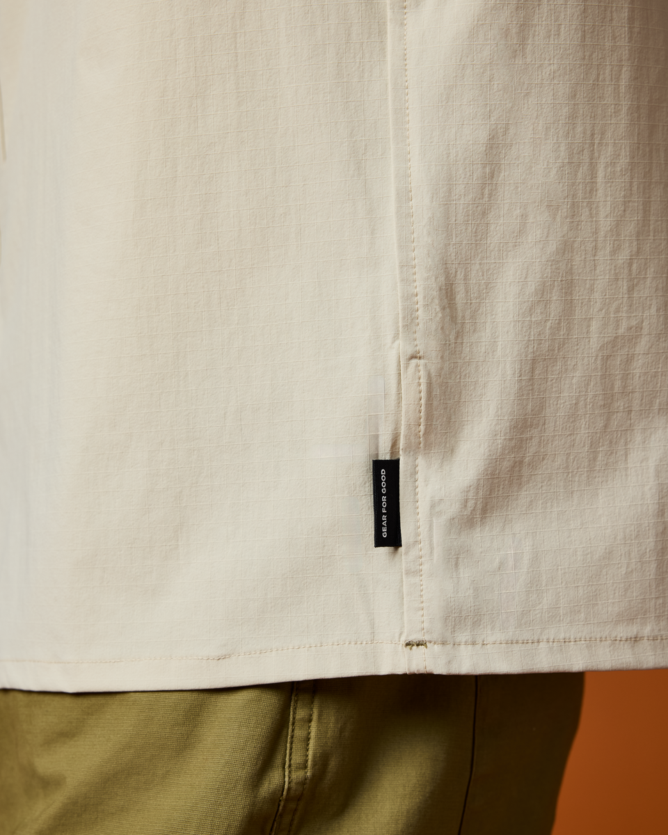 Solta Short-Sleeve Sun Shirt - Men's - Mineral - US 4578