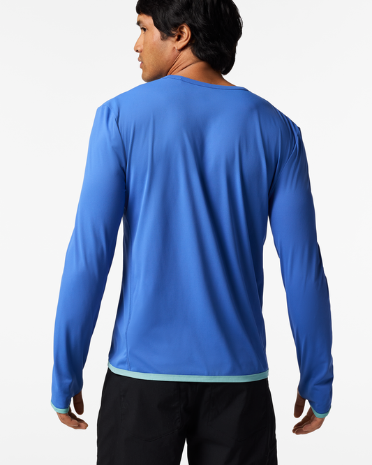 Sombra Long-Sleeve Sun Shirt - Men's - Azure - US 4133