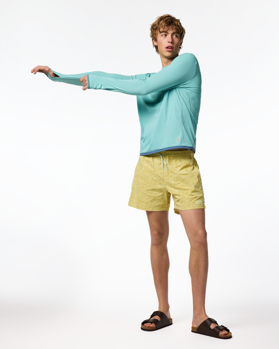 Sombra Long-Sleeve Sun Shirt - Men's - Tide Pool - US 5871