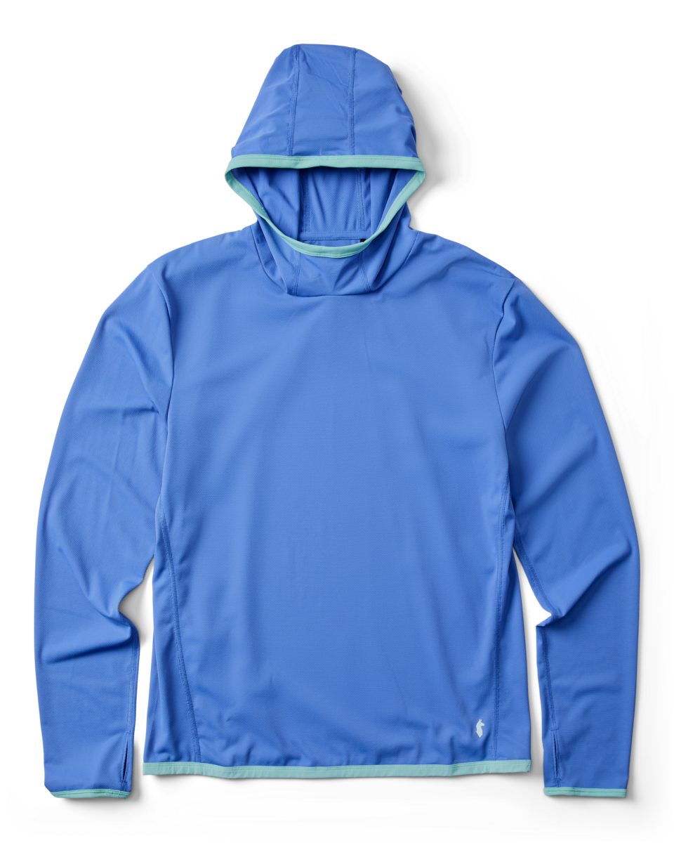 Sombra Sun Hoodie - Men's - Azure - US 0128
