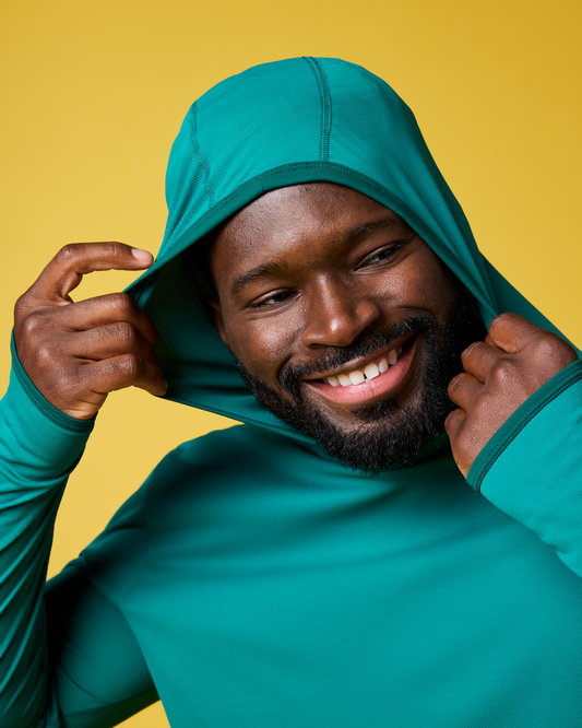 Sombra Sun Hoodie - Men's - Malachite - US 3283