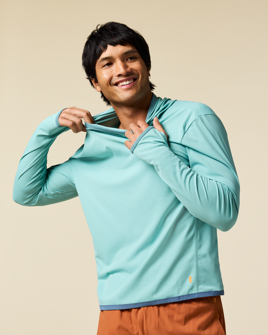 Sombra Sun Hoodie - Men's - Tide Pool - US 9817