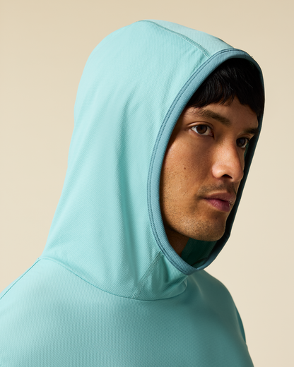 Sombra Sun Hoodie - Men's - Tide Pool - US 9817