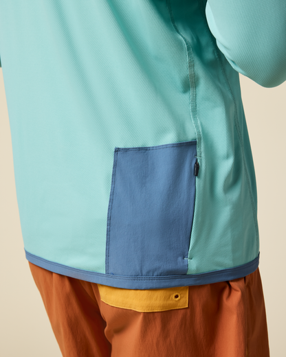 Sombra Sun Hoodie - Men's - Tide Pool - US 9817