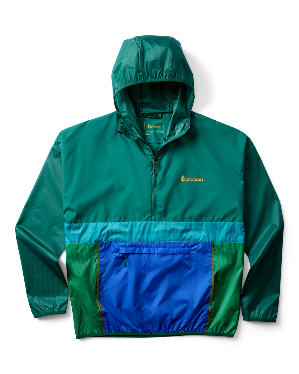 Teca Half-Zip Windbreaker - Men's - Eat More Veggies - US 0874