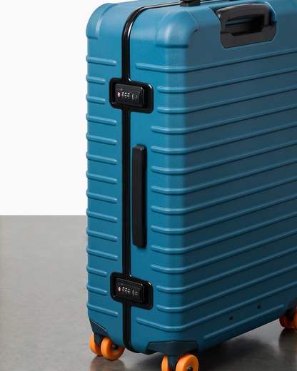 Coraza Suitcase - Medium Checked - Blue Spruce - US 5002