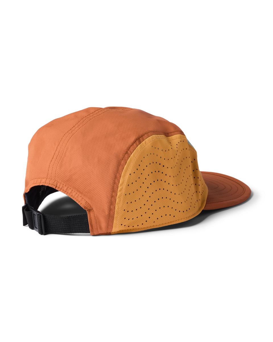 Tech Plus 5-Panel Hat - Tide Pool/Whiskey - US 4398