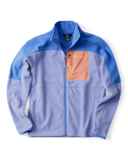 Abrazo Fleece Full-Zip Jacket - Women's - Azure/Aster - US 6790