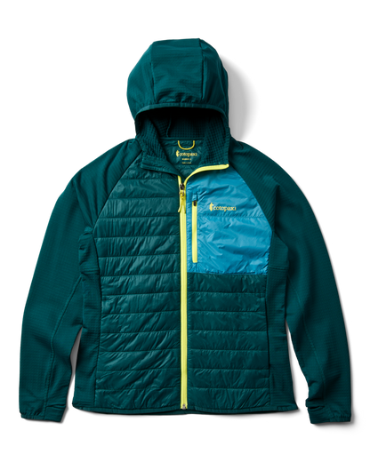 Acodo Hybrid Hooded Jacket - Women's - Deep Ocean - US 0040