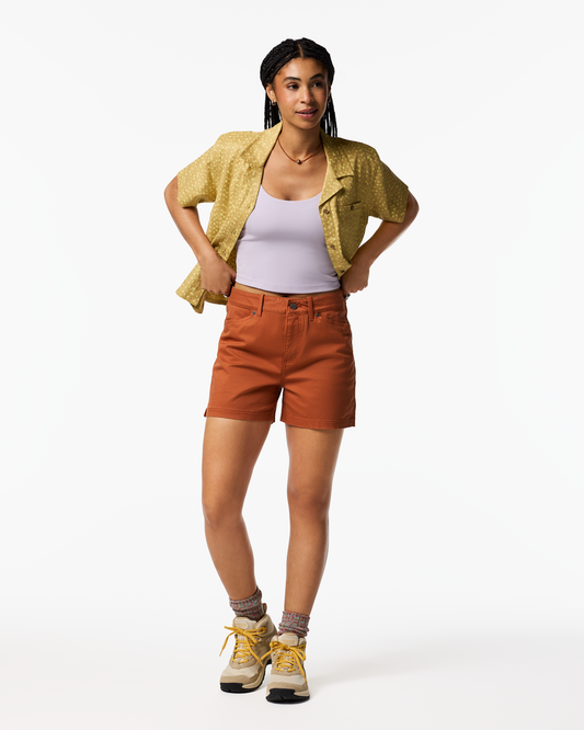 Ambato Short - Women's - Whiskey - US 1649