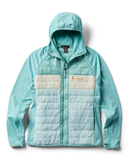 Capa Hybrid Insulated Hooded Jacket - Women's - Tide Pool/Surf - US 0615