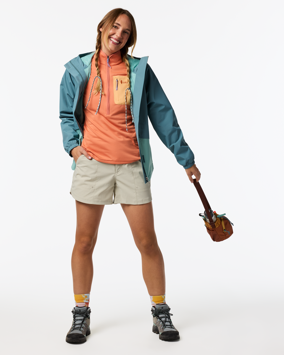 Coraje 4" Tech Short - Women's - Mineral - US 3682