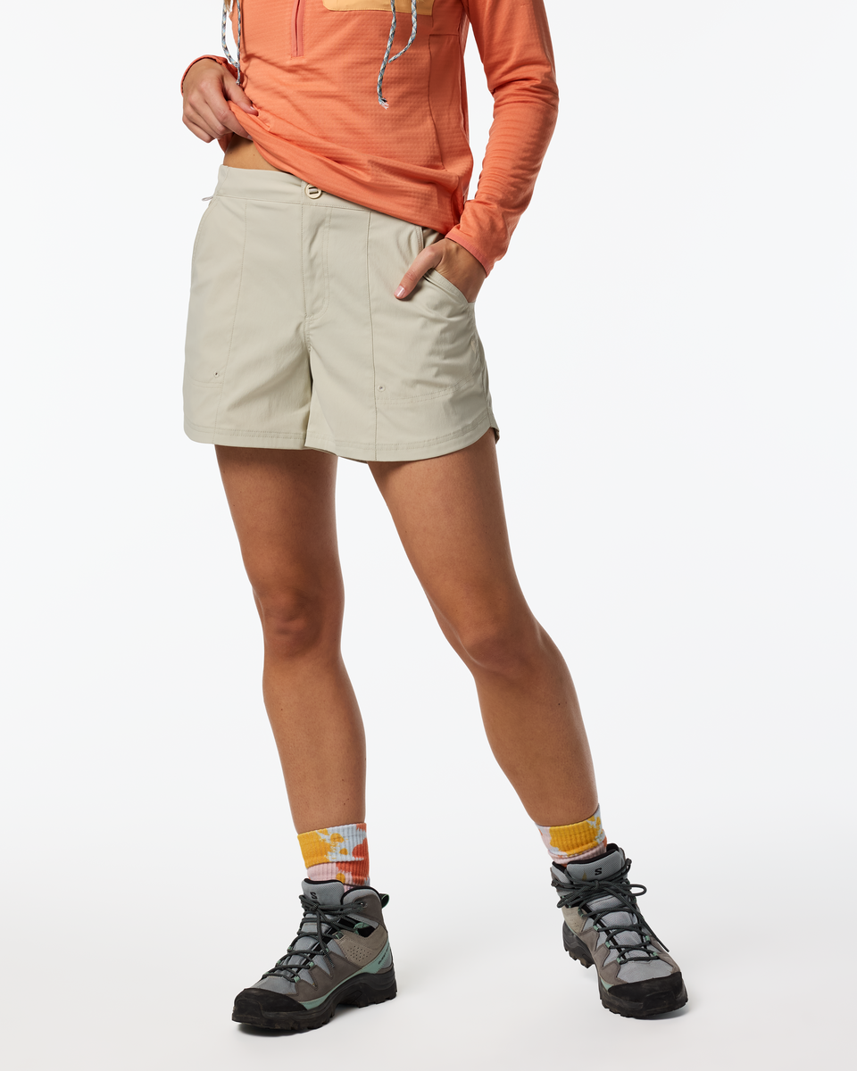 Coraje 4" Tech Short - Women's - Mineral - US 3682
