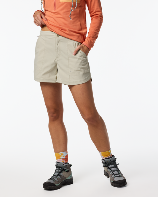 Coraje 4" Tech Short - Women's - Mineral - US 3682
