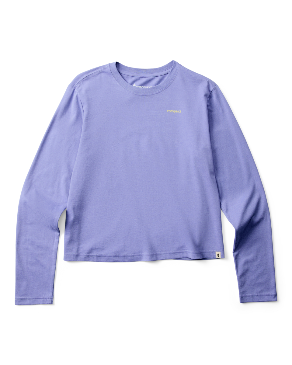 Flower Patch Long-Sleeve T-Shirt - Women's - Aster - US 2798