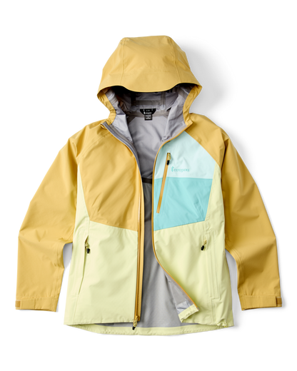 Impermeo 3L Hooded Shell Jacket - Women's - Husk/Honeydew - US 2627