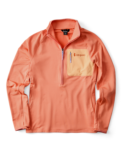 Otero Fleece Half-Zip Pullover - Women's - Grapefruit - US 8606