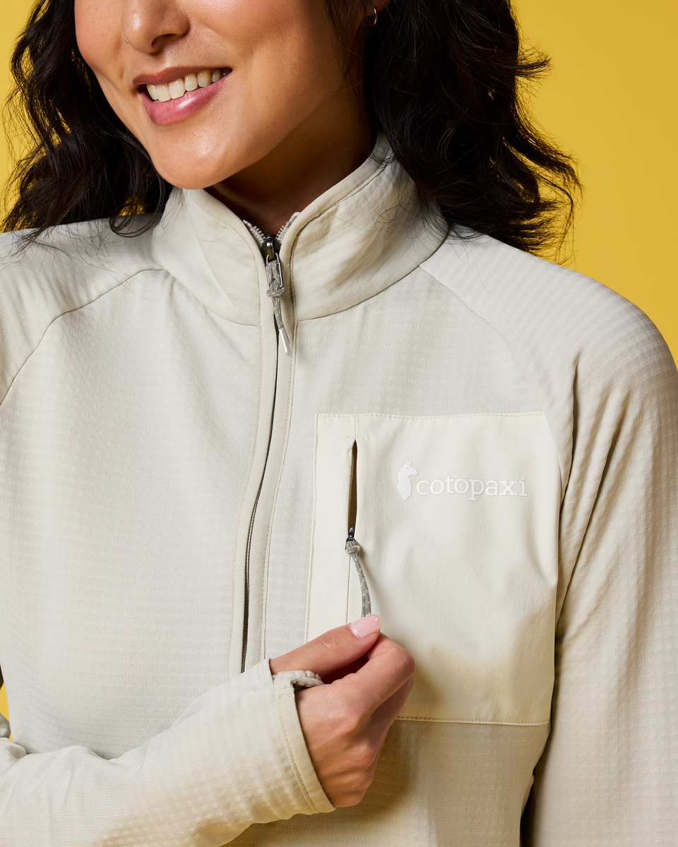 Otero Fleece Half-Zip Pullover - Women's - Mineral - US 1583