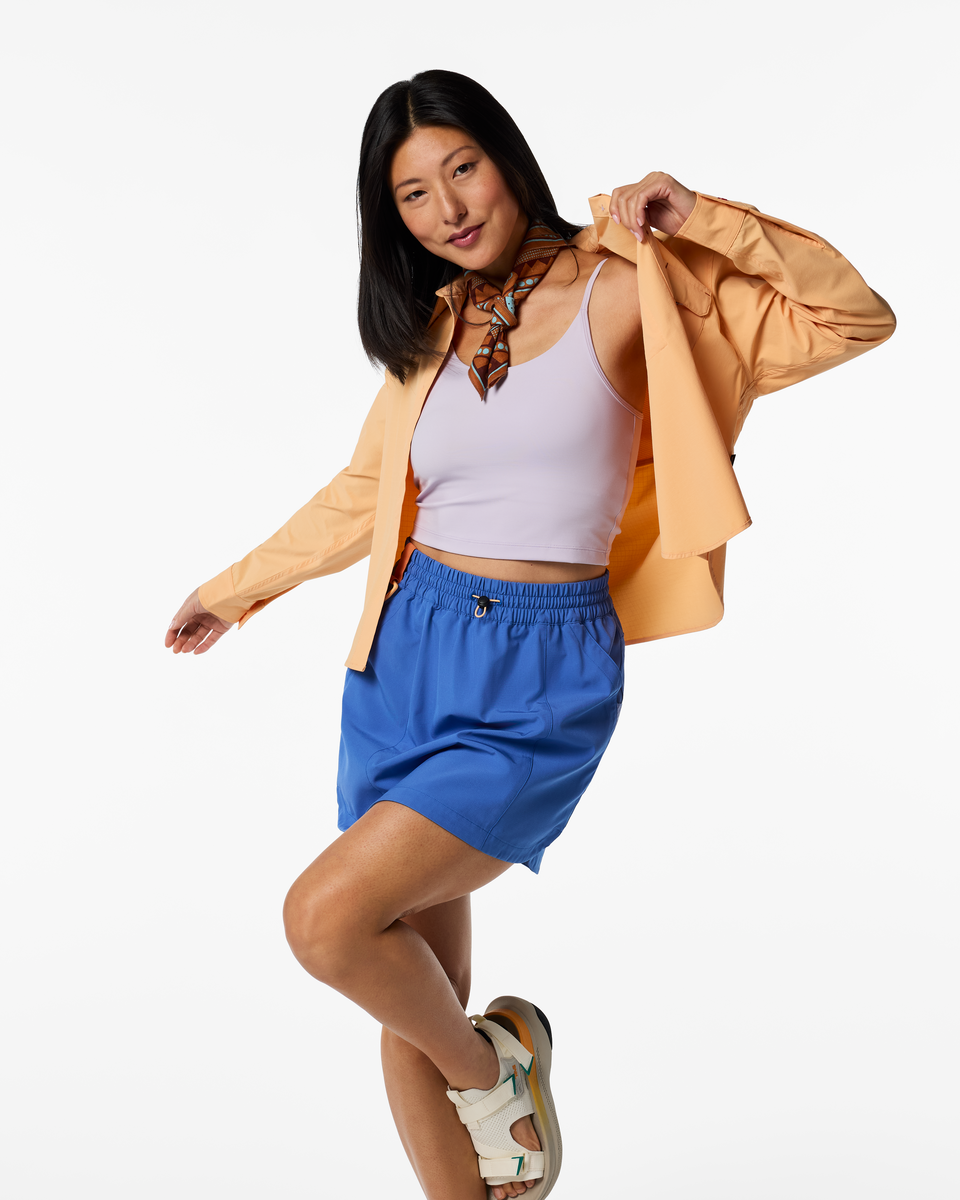 Solta Long-Sleeve Sun Shirt - Women's - Cantaloupe - US 1158