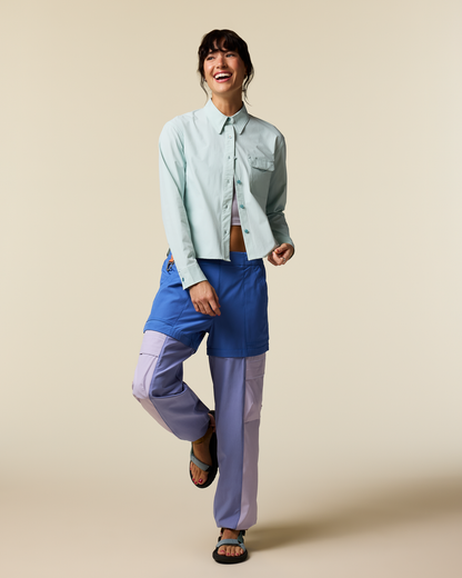 Solta Long-Sleeve Sun Shirt - Women's - Surf - US 6649
