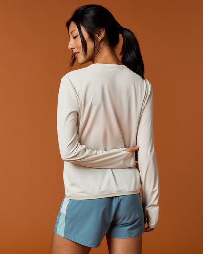 Sombra Long-Sleeve Sun Shirt - Women's - Chalk - US 2960