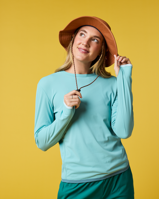 Sombra Long-Sleeve Sun Shirt - Women's - Tide Pool - US 3538