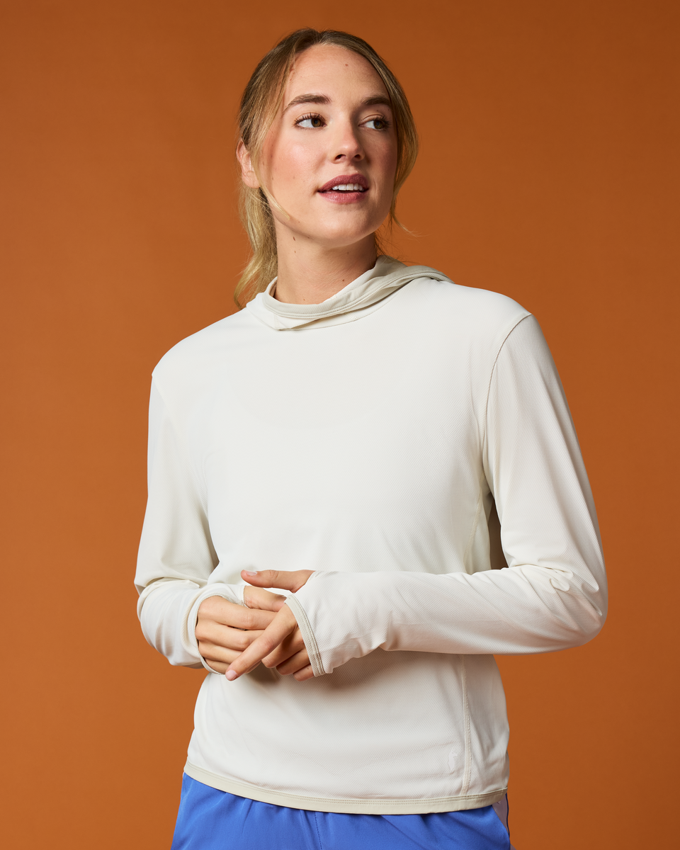 Sombra Sun Hoodie - Women's - Chalk - US 3642