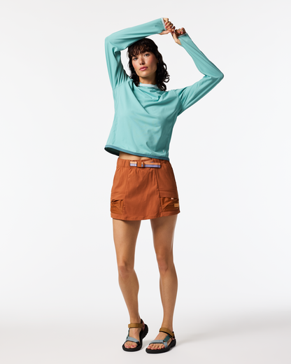 Sombra Sun Hoodie - Women's - Tide Pool - US 0146
