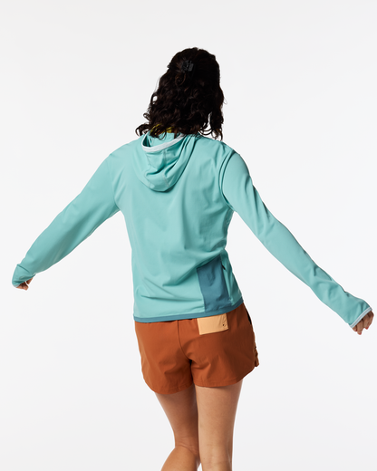 Sombra Sun Hoodie - Women's - Tide Pool - US 0146