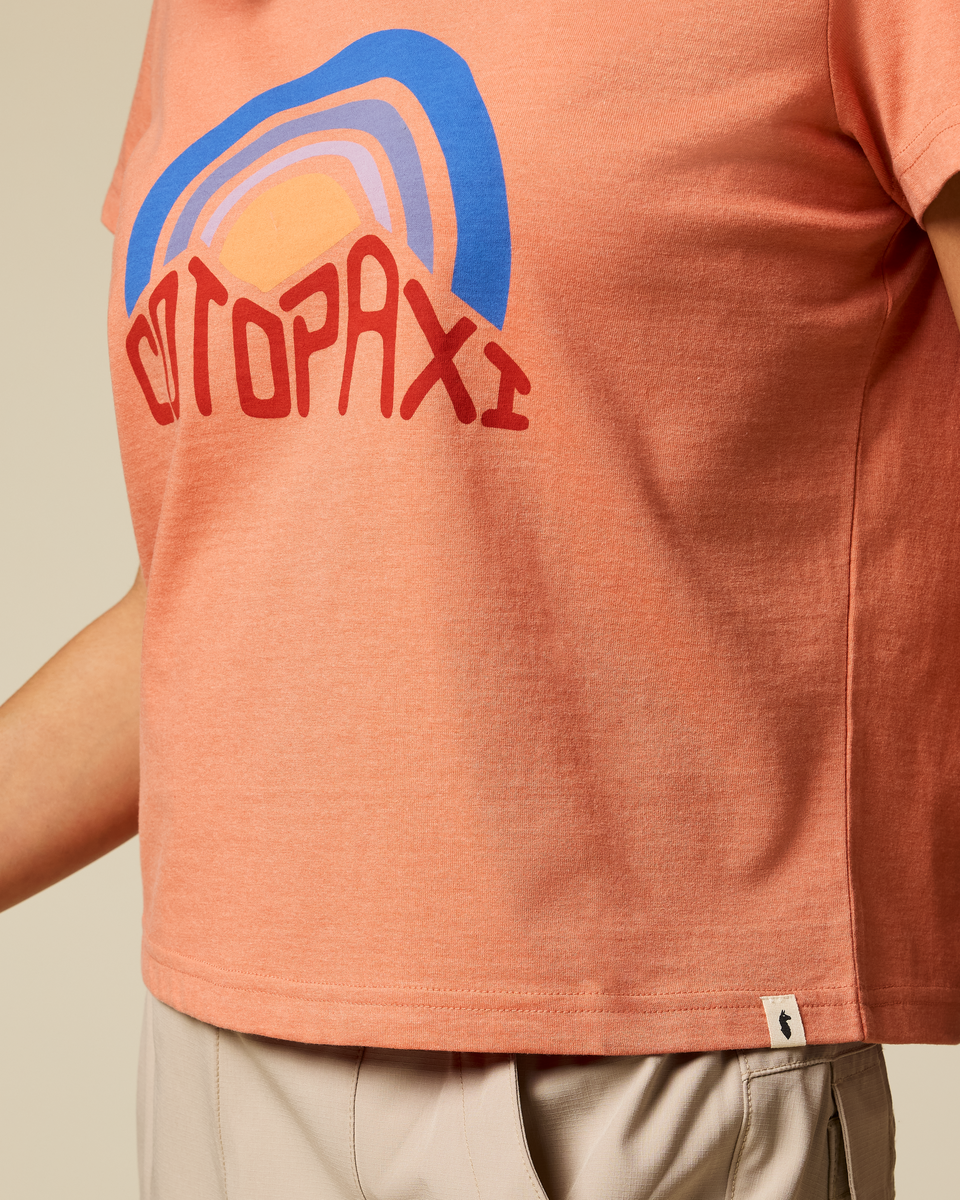 Sunset Embers T-Shirt - Women's - Grapefruit - US 2554