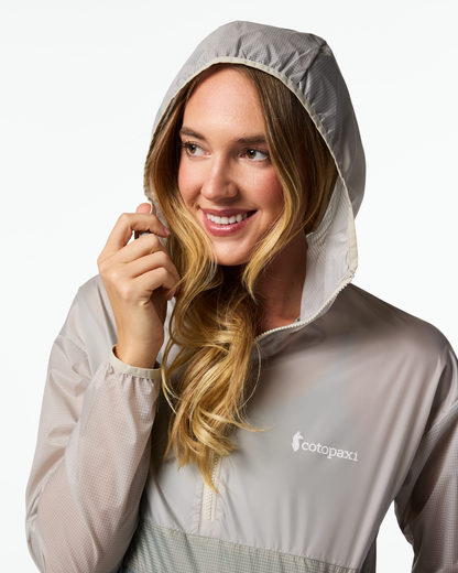 Teca Half-Zip Windbreaker - Women's - Looks Like Rain - US 4727