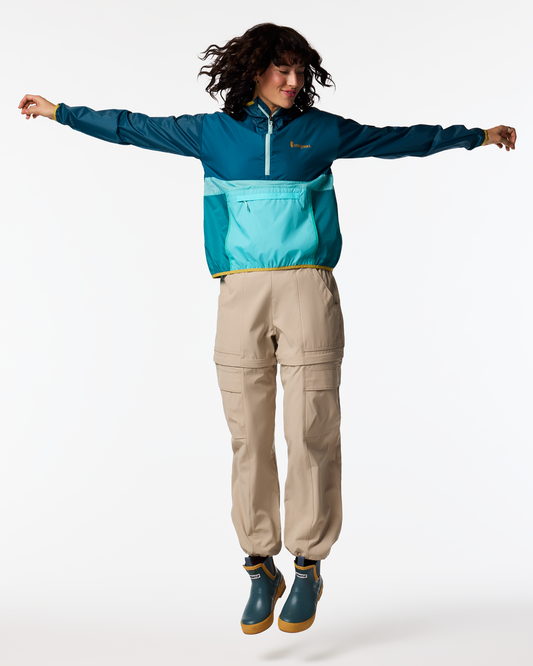 Teca Half-Zip Windbreaker - Women's - Waikiki - US 0122