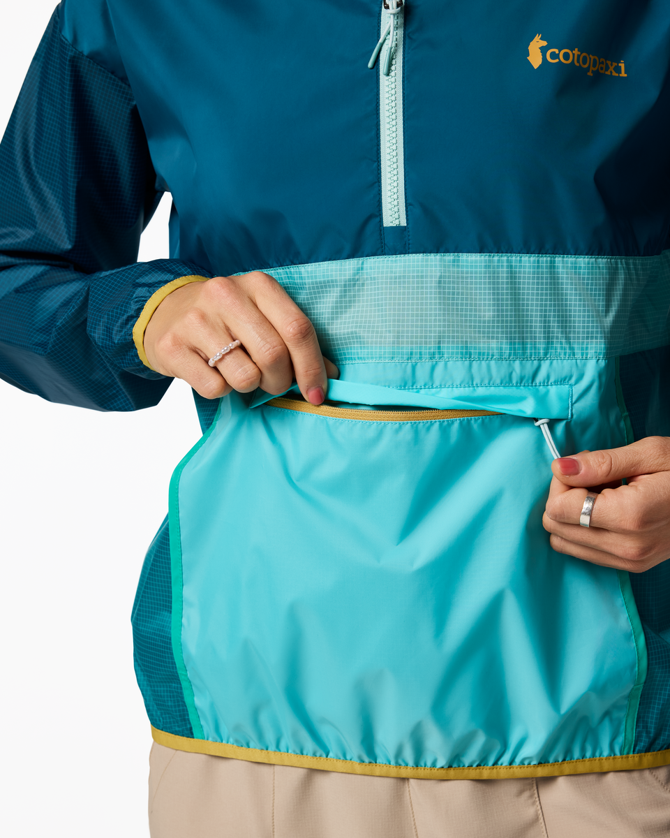 Teca Half-Zip Windbreaker - Women's - Waikiki - US 0122